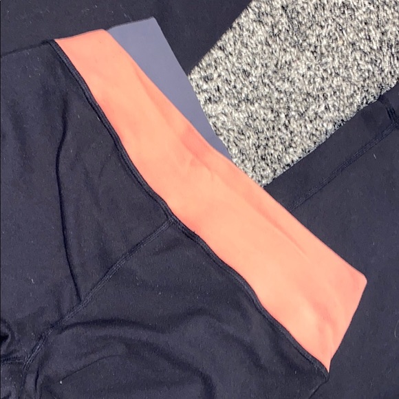 Lululemon legging pants black orange size 4 - Picture 7 of 7